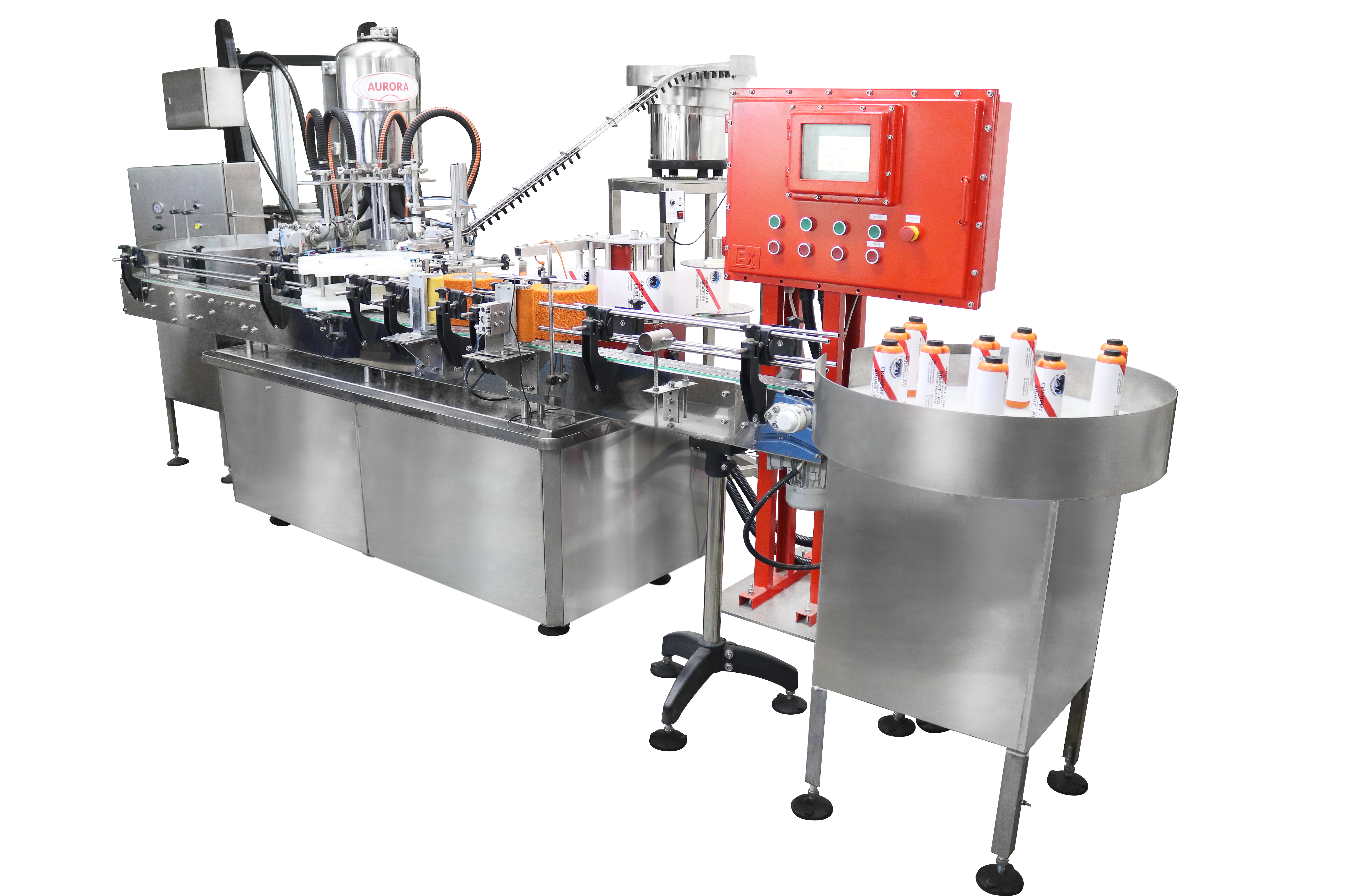 Моноблок розлива и укупорки «Мастер» МЗ-400ЕД